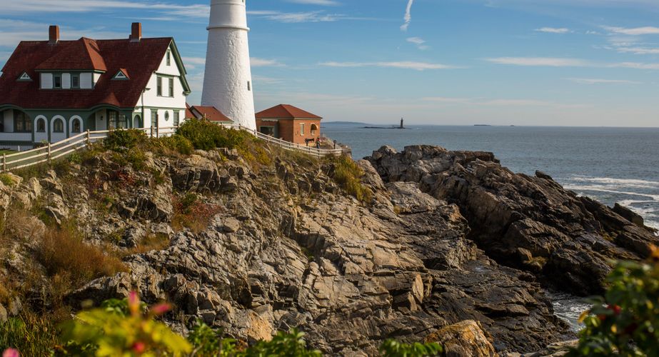 Vuurtoren in Maine Vuurtoren in Maine